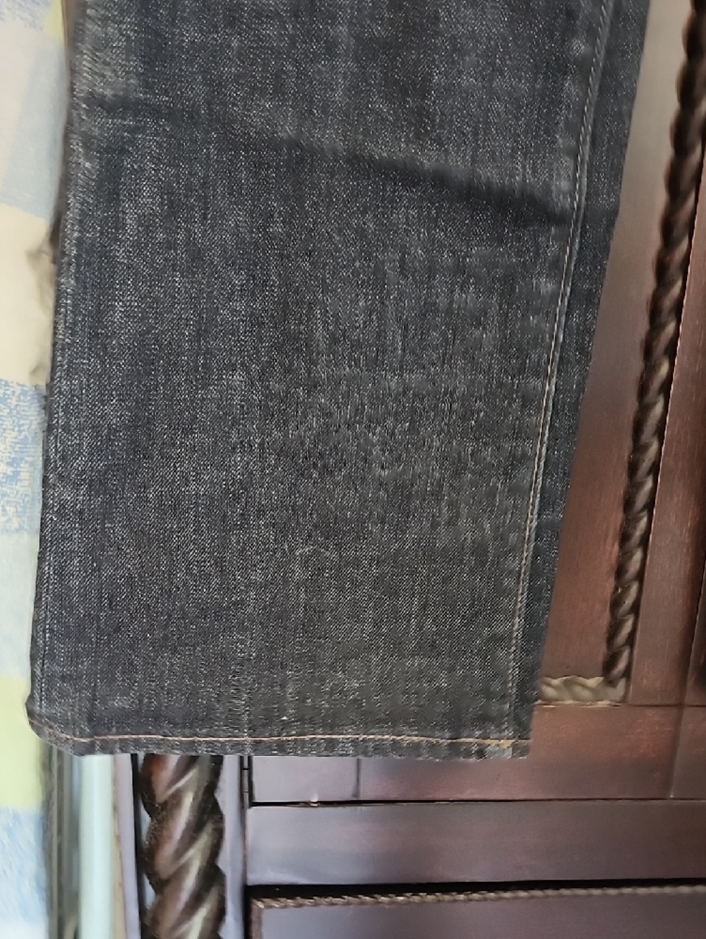 GAP Women's Straight-Leg Jeans in Dark Indigo - Picture 4 of 10